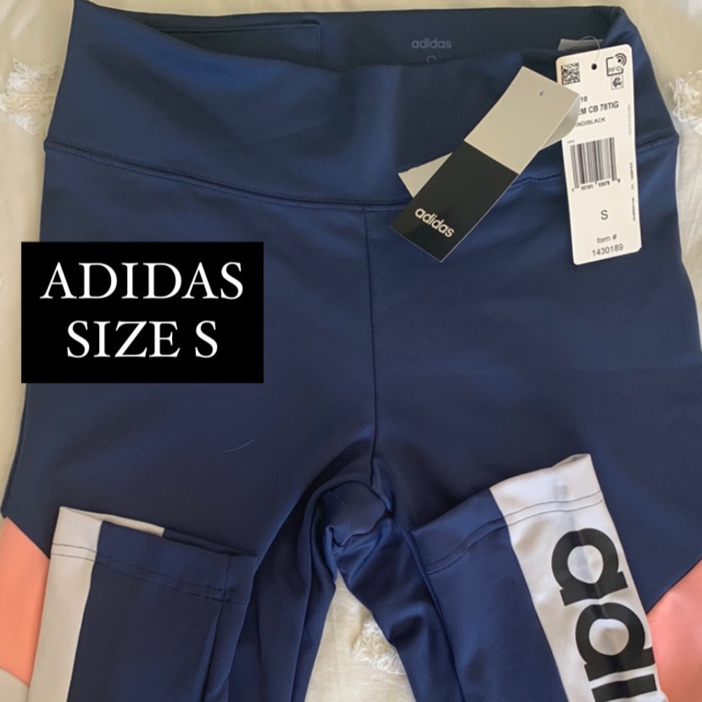 NWT ADIDAS jogging running yoga leggings pants